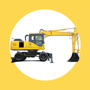 Excavatoare pe roți