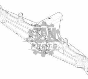 Carcasa punte fata Komatsu