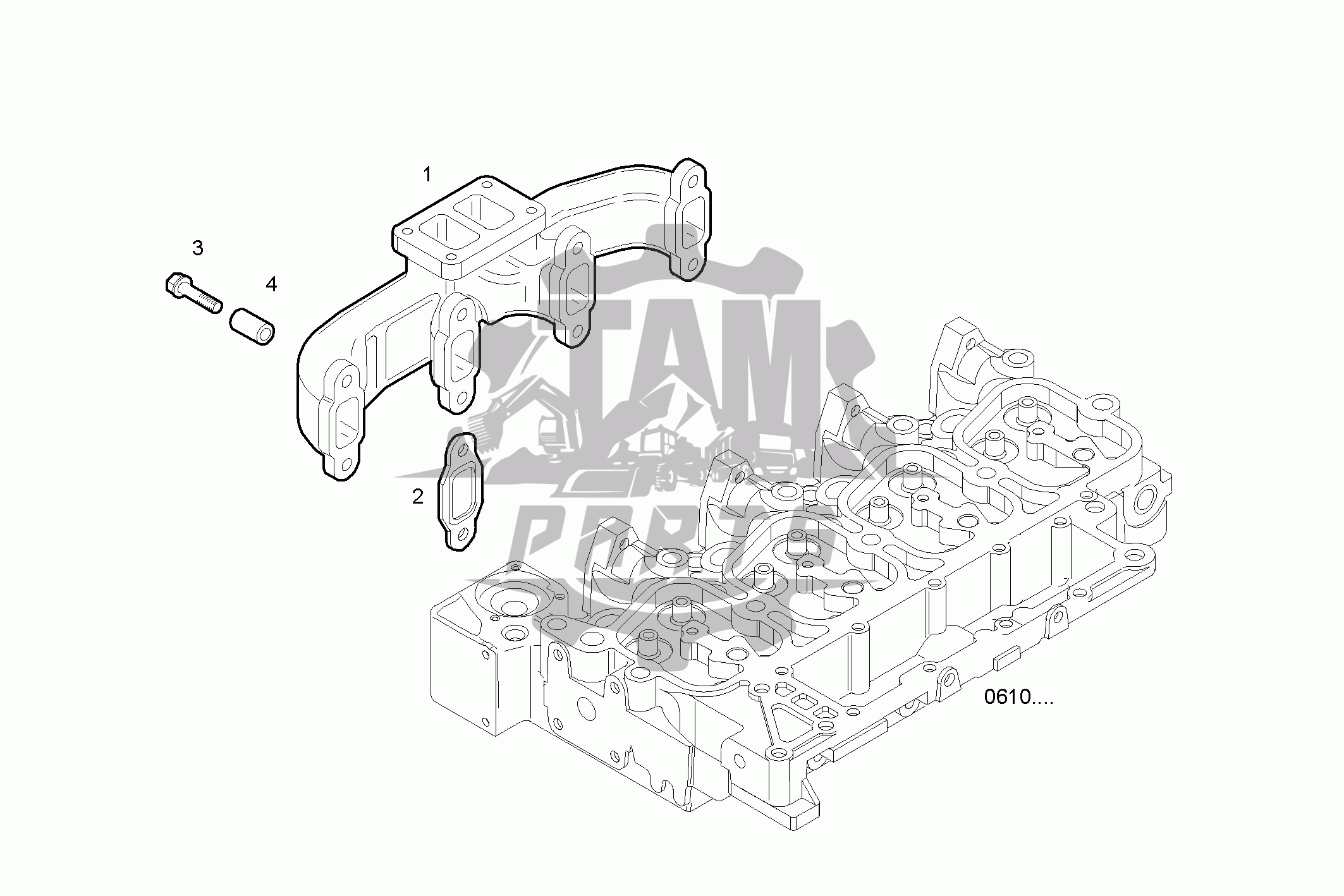 Galerie evacuare Komatsu