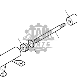 Cilindru blocare / deblocare brat spate Komatsu