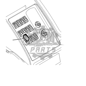 Buton blocare / deblocare joystick comenzi PPC Komatsu