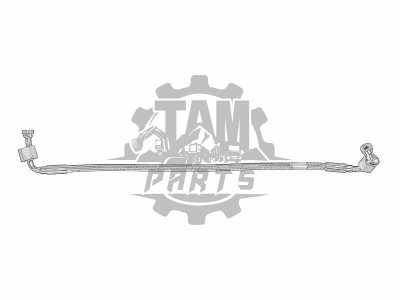 Furtun / conducta Turbo -> racitor ulei Komatsu