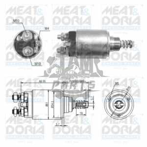 Solenoid electromotor pornire Komatsu WB