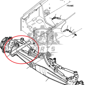 Bolt central punte fata Komatsu