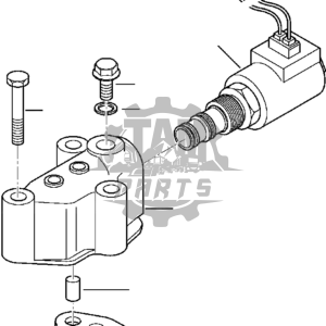 Electrovalva mars / solenoid transmisie Komatsu