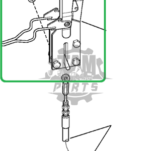 Maneta frana de mana Komatsu