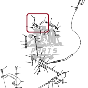 Pedala acceleratie Komatsu