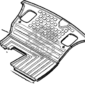 Mocheta cauciuc pres spate cabina model cu joystickuri Komatsu