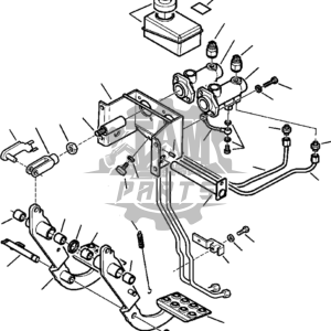 Pompa frana Komatsu WB