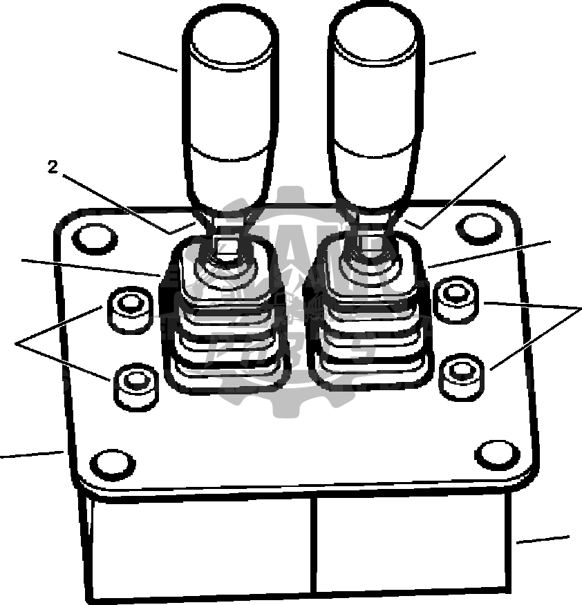 Distribuitor cale valva PPC Komatsu