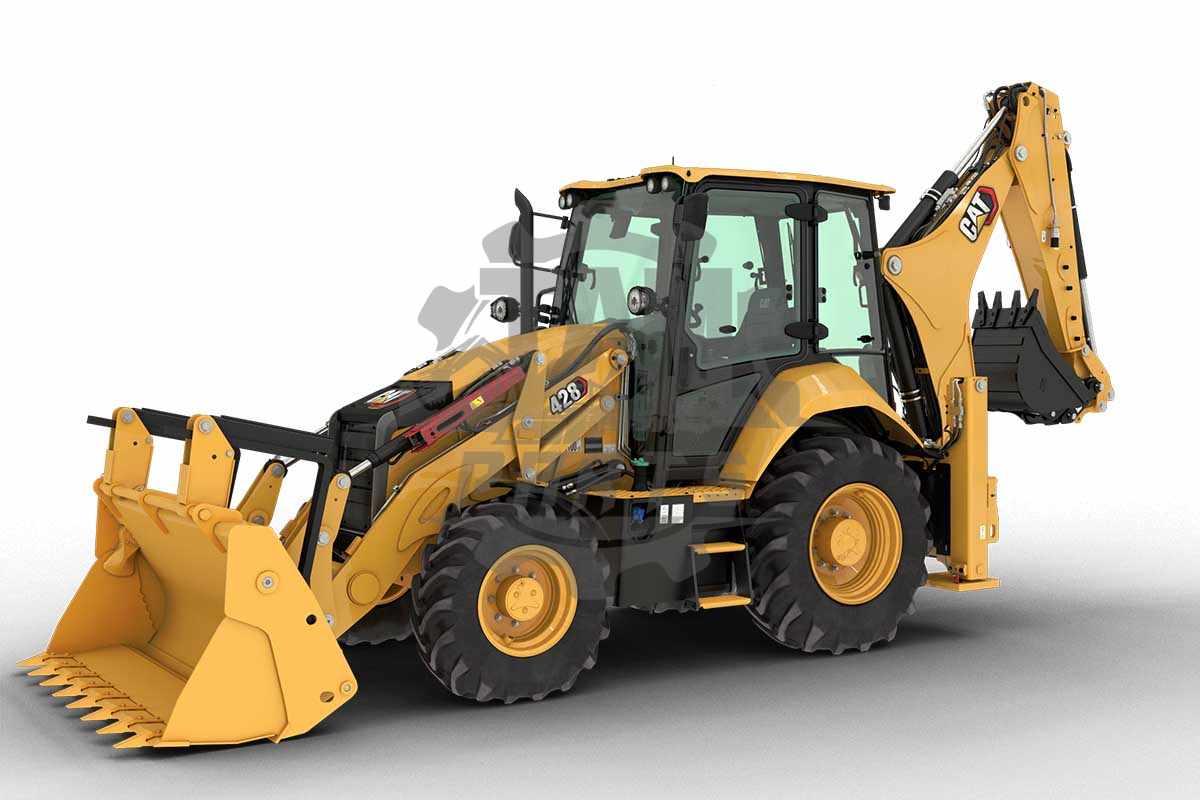 Oglinda stanga / dreapta buldoexcavatoare CAT