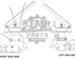 Pedala acceleratie mecanica caterpillar