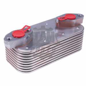 Radiator ulei cu 9 plăci pentru Buldoexcavator Caterpillar