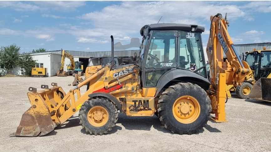 Buldoexcavatorul Case 580T