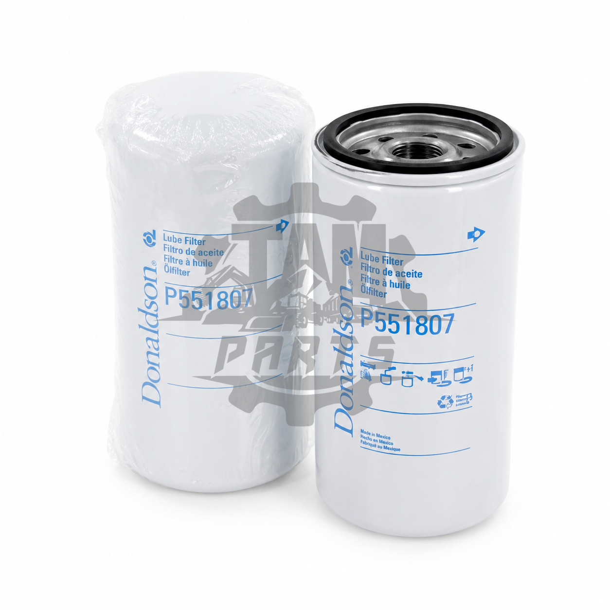 Filtru de ulei Donaldson P551807 este livrat rapid in Ramnicu Sarat si in alte localitati din tara pentru a asigura protectia maxima si functionarea perfecta a motorului